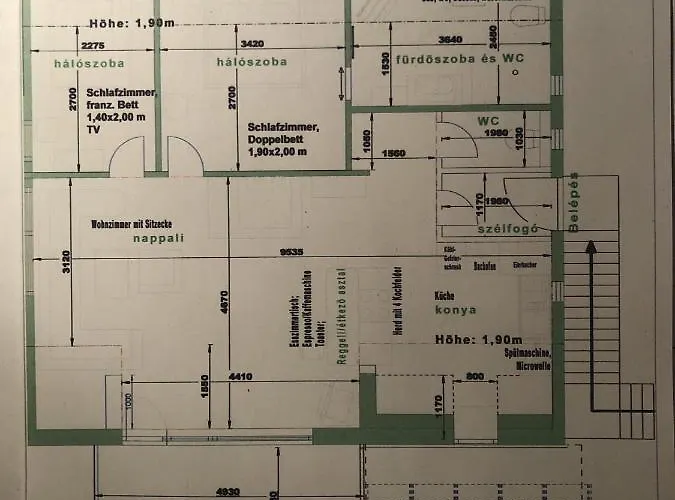 Appartement Napfeny Haz Sonnenschein Haus Balatonoszod